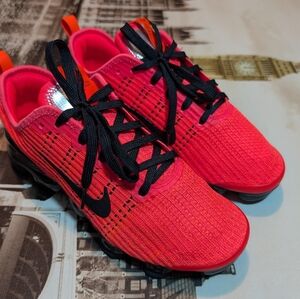 Nike Air VaporMax Flyknit 3 Flash Crimson (2019) Women's Shoes Size 6.5 No Box